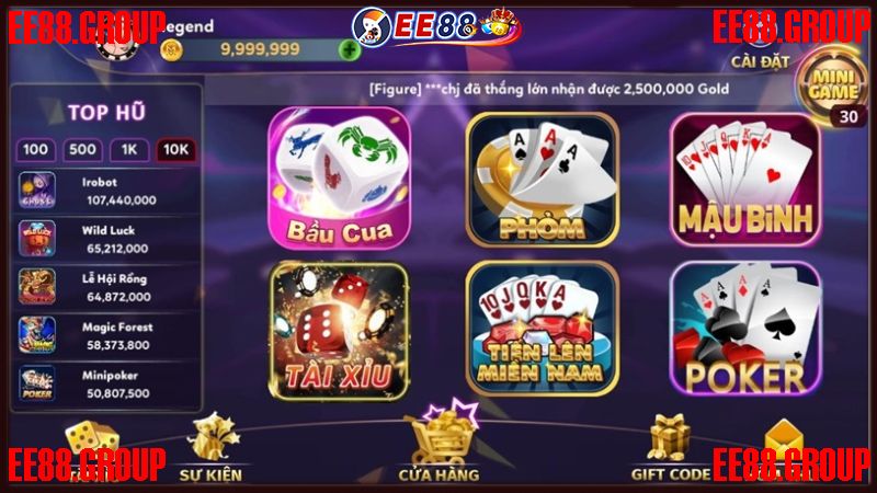 Hướng dẫn cách tham gia game bài đổi thưởng EE88 nhanh nhất